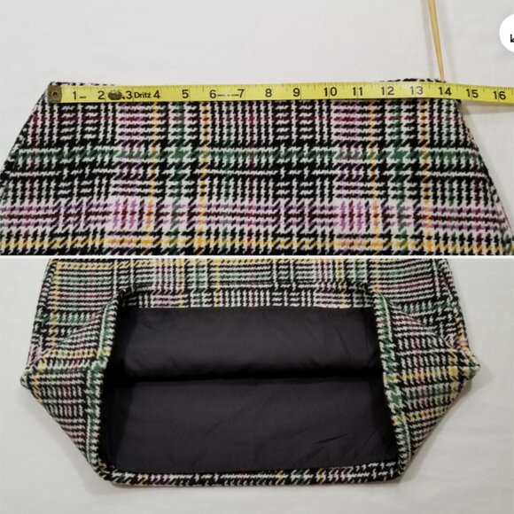 LOFT Wool Blend Straight Mini Skirt 6673E1M - Picture 3 of 6